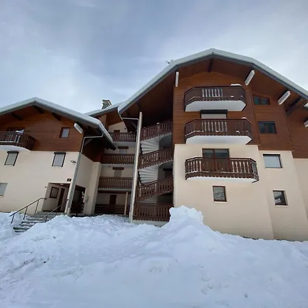 A 750m Du Domaine Skiable Du Linga Avec Balcon Et Parking Prive - Fr-1-693-106 Lägenhet